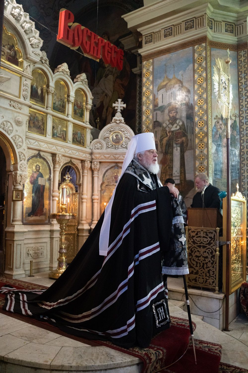 Митрополит Сергий возглавил вечерню с чином прощения в Покровском кафедральном соборе