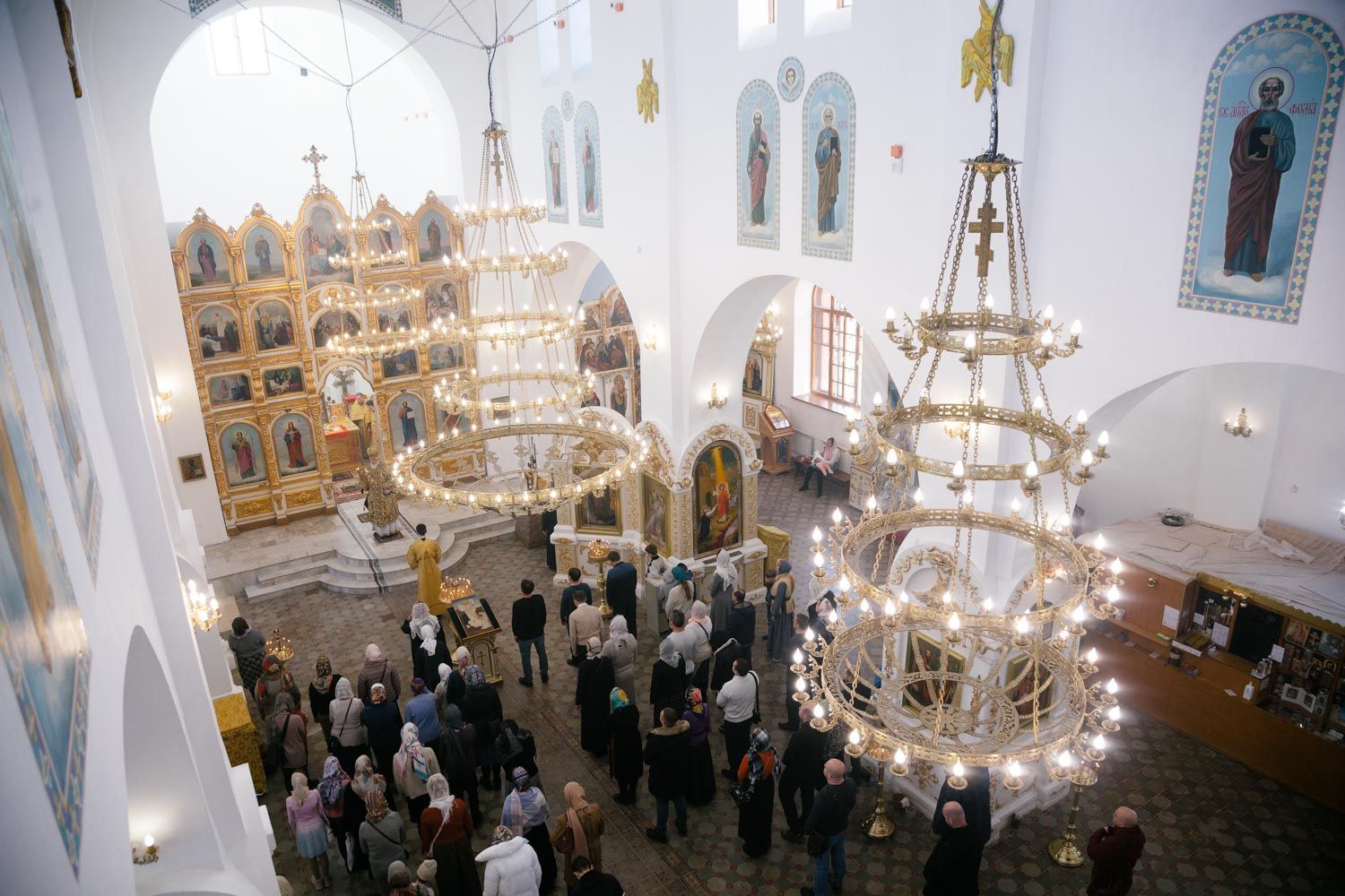 Божественная литургия в храме Архангела Михаила г. Самара