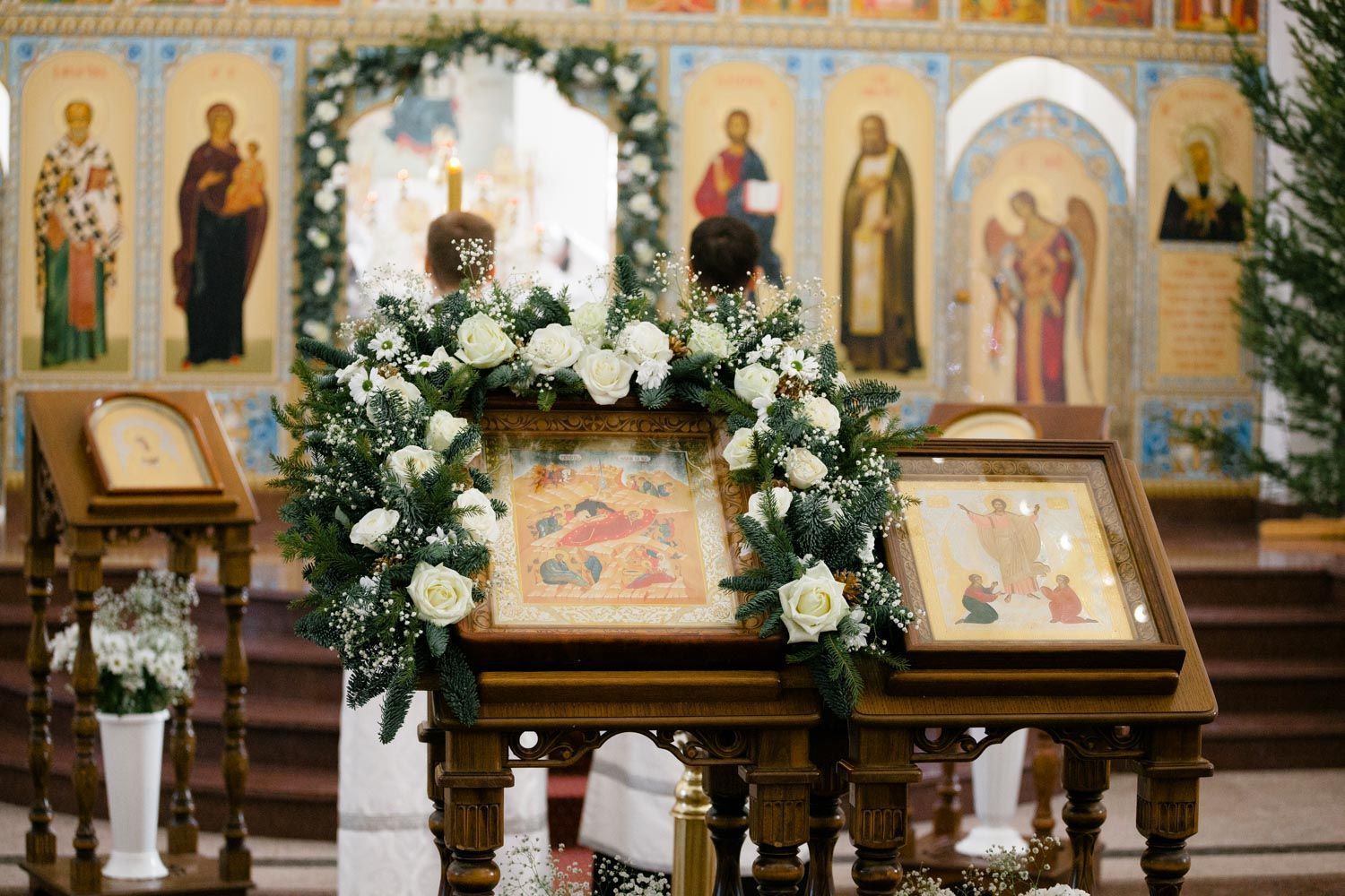 Божественная Литургия в храме в честь иконы Божией Матери «Умиление», г. Новокуйбышевск