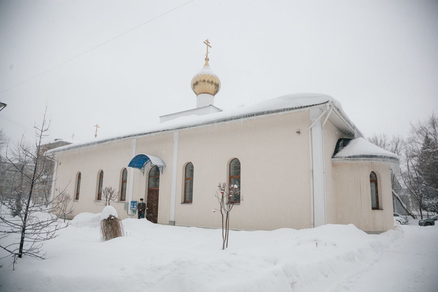 Божественная литургия в храме в честь иконы Божией Матери "Взыскание Погибших" г. Самары