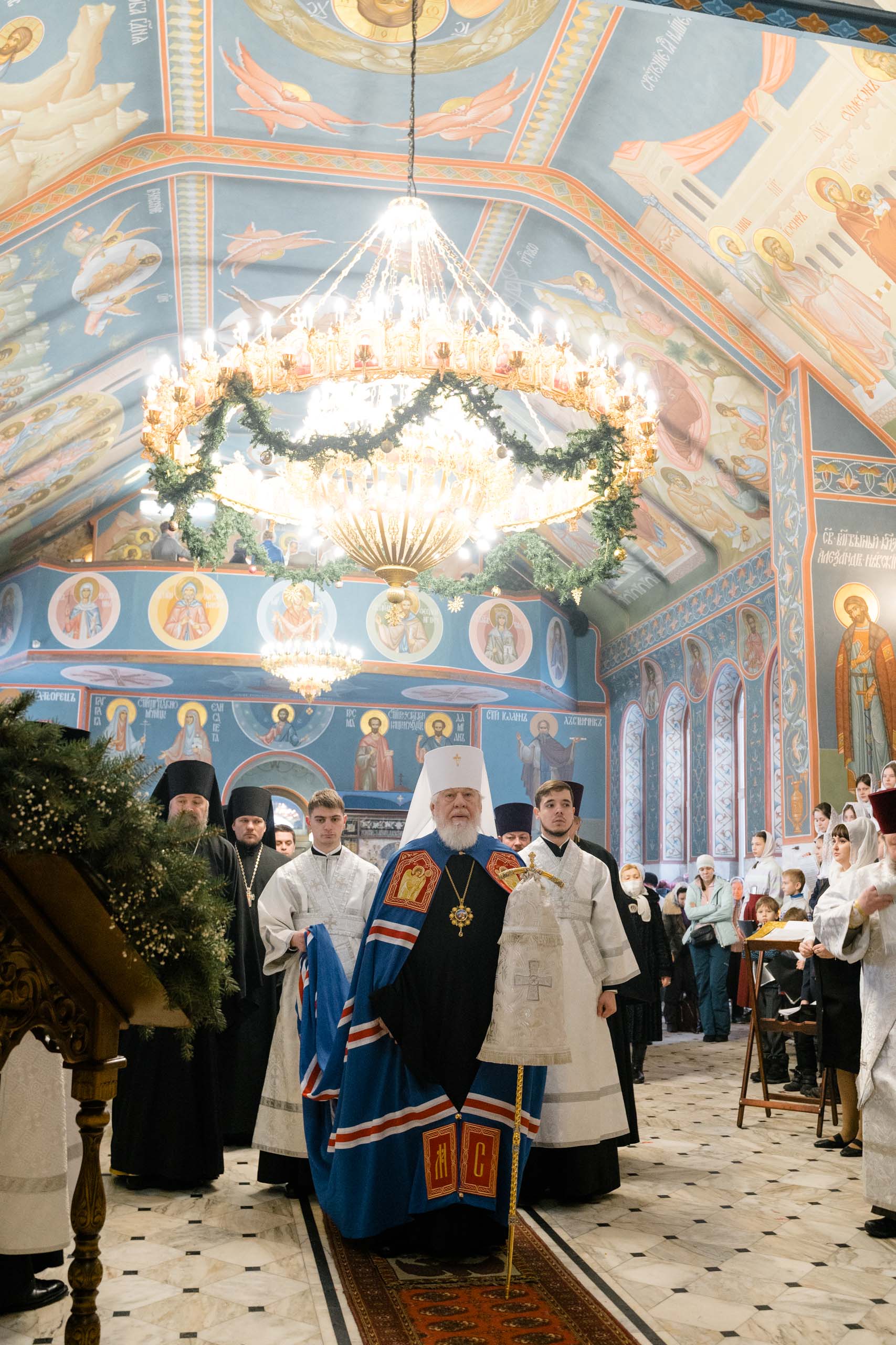 Божественная Литургия в Свято-Воскресенском мужском монастыре, г. Самара