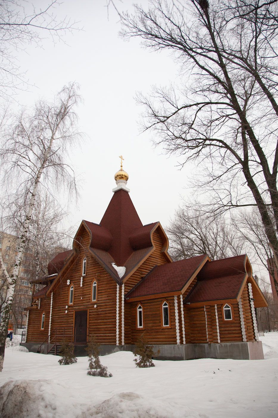 Божественная Литургия в Смоленском храме г. Самары (п. Управленческий)