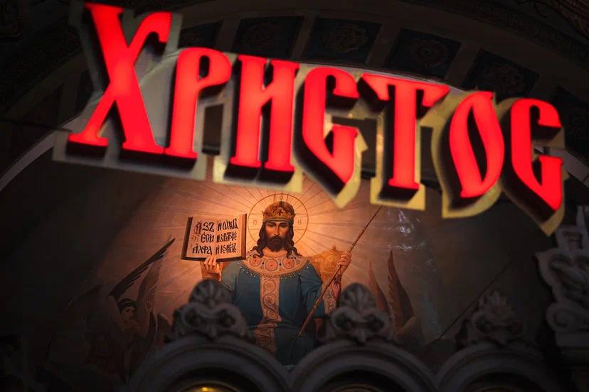 Архиерейское пасхальное вечернее богослужение в Покровском соборе г. Самары