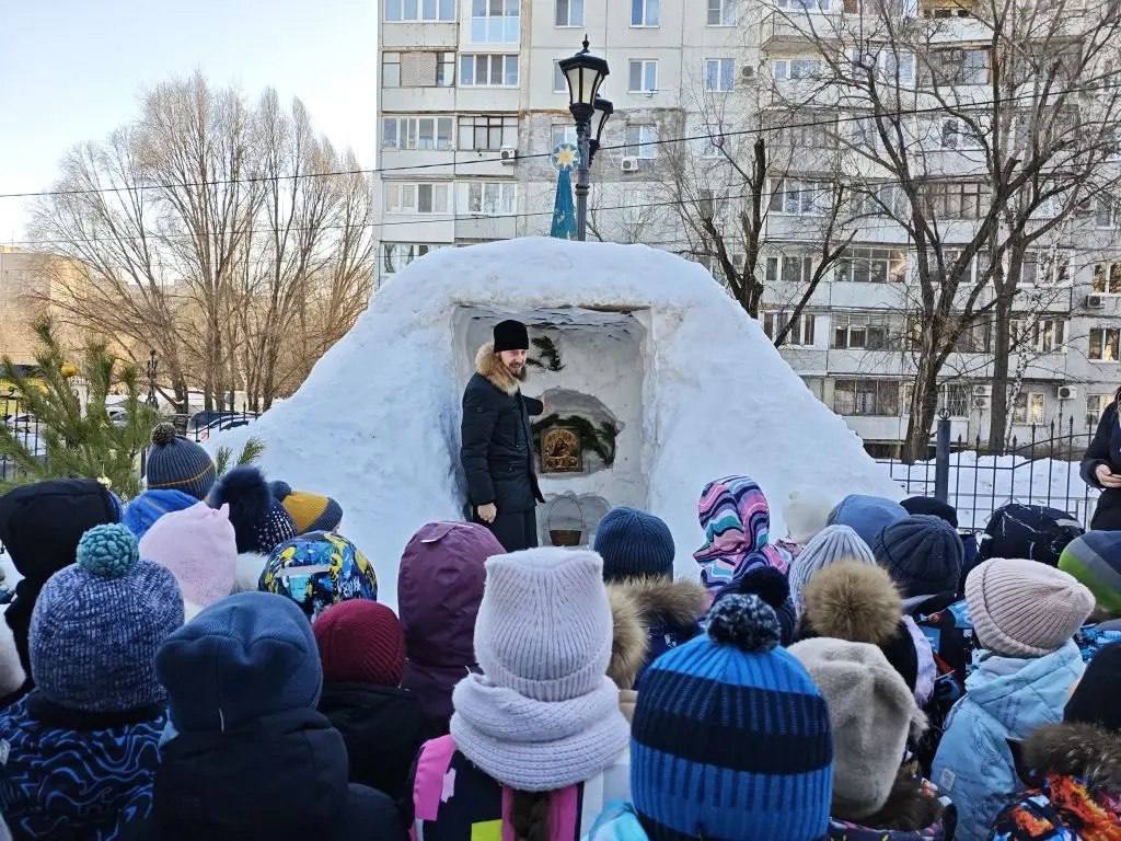 О Рождестве — детям: встреча в Зачатьевском храме Самары