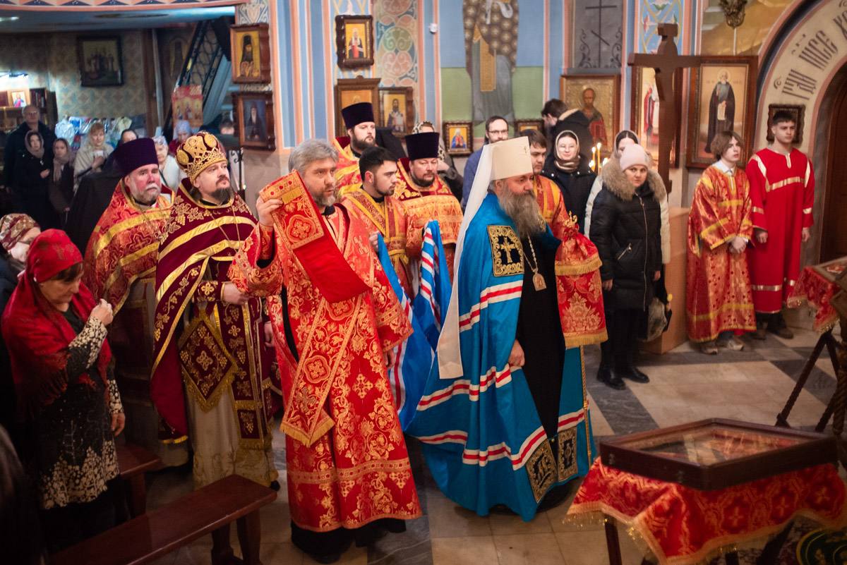 Литургия в храме мученицы Татианы при Самарском университете