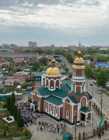 Храм преподобного Серафима Саровского г. Новокуйбышевск