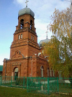 Храм в честь Богоявления Господня. с. Курумоч