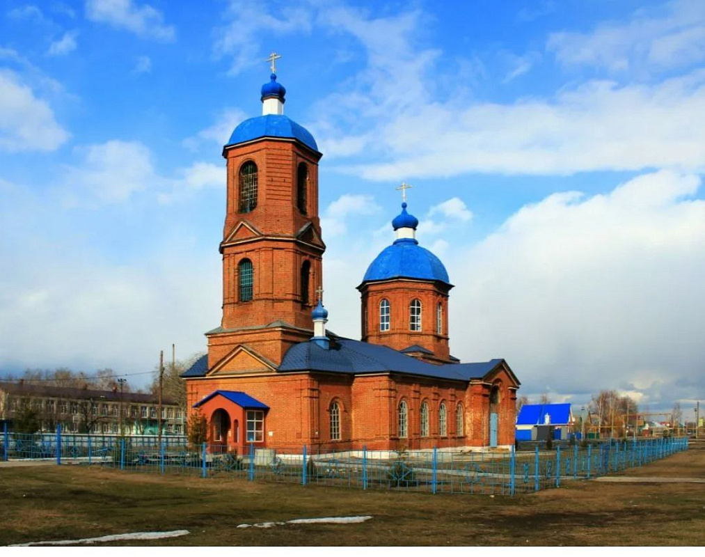 Храма в честь святого великомученика Димитрия Солунского. село Сухая Вязовк