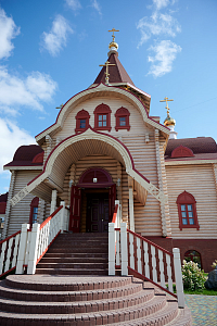 Храм в честь пророка Илии. пос.Ильинка