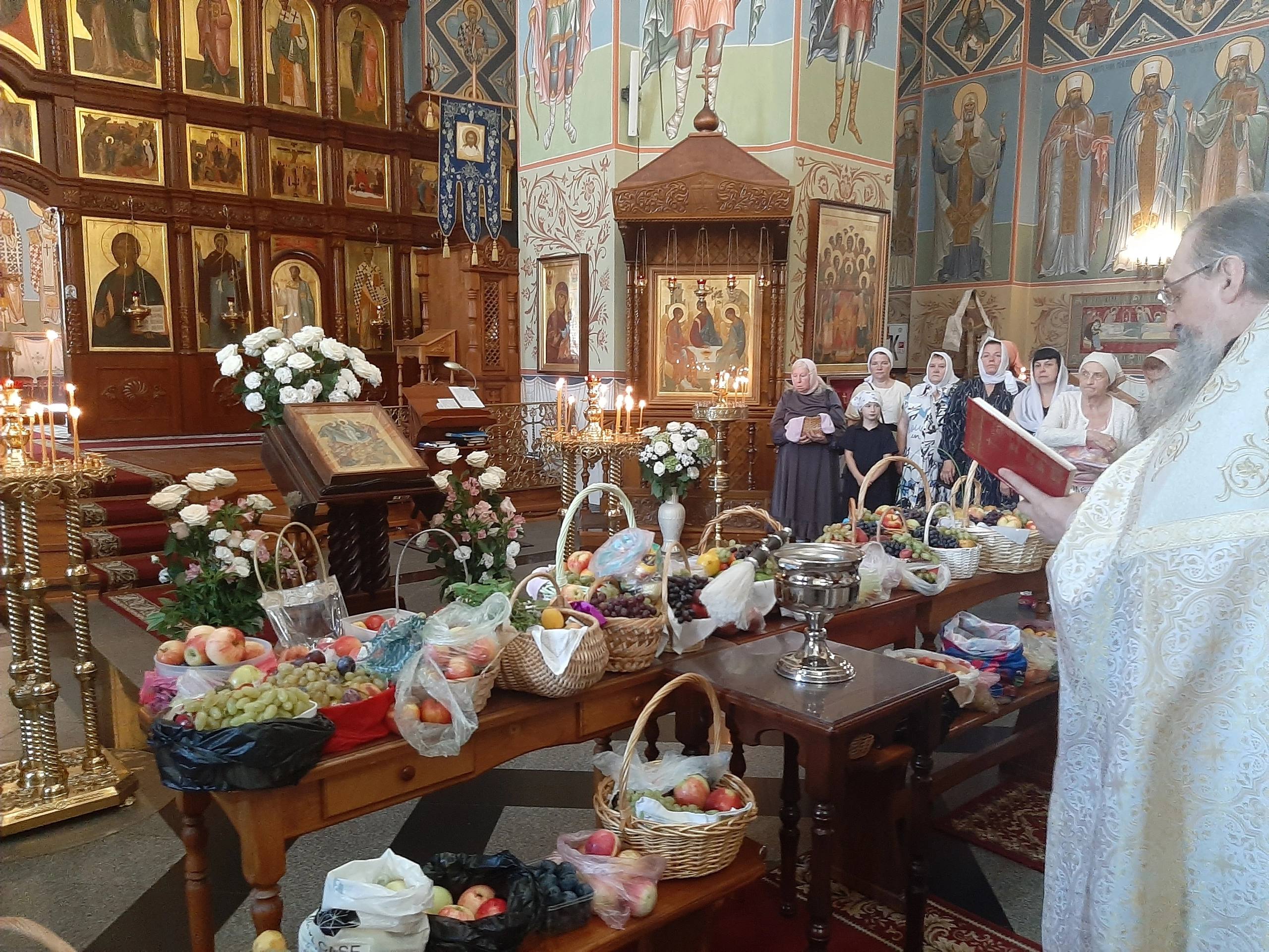 Празднование Преображения Господня