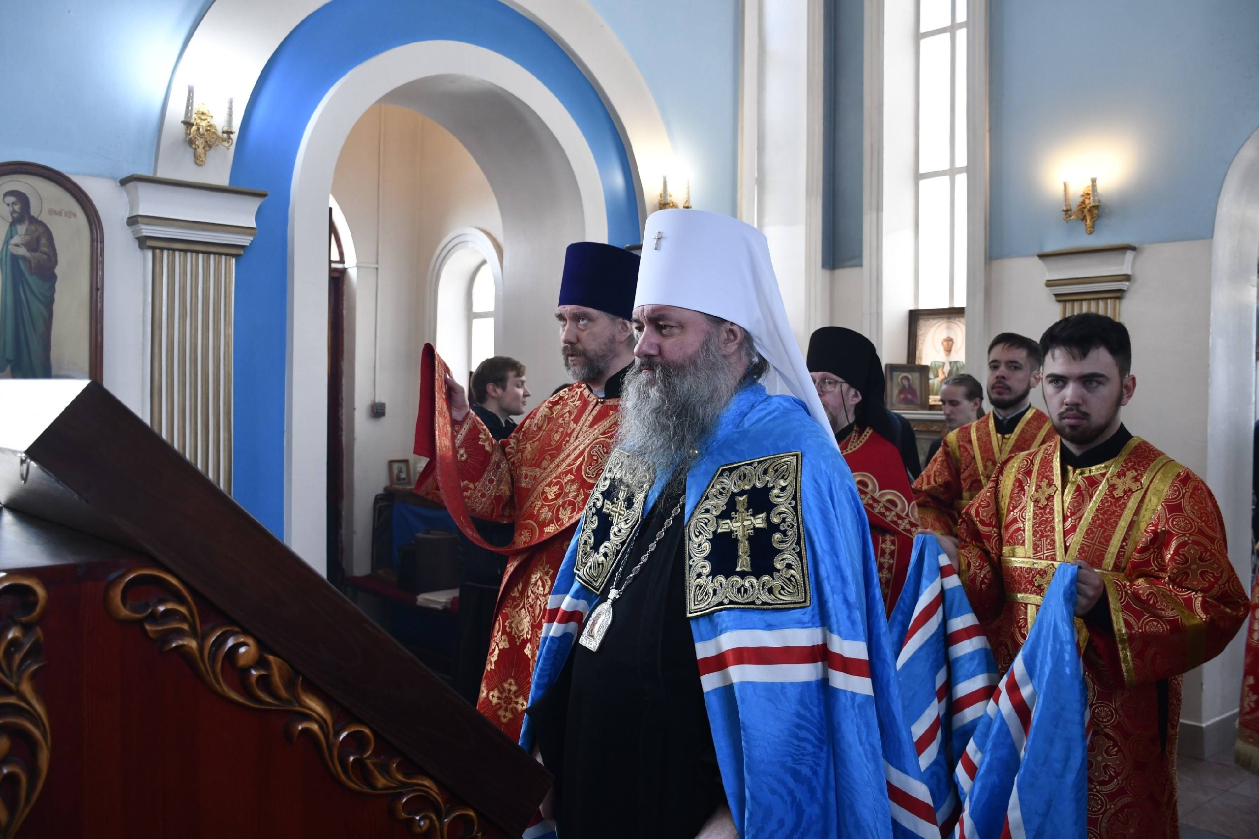 Пасхальное богослужение в исправительной колонии №26