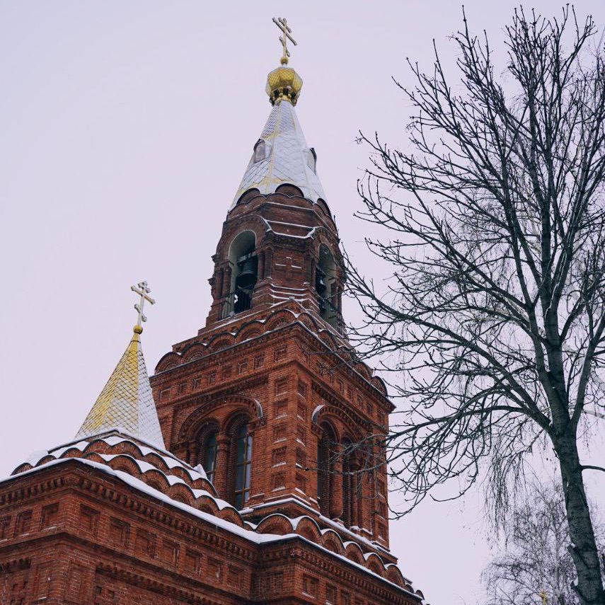Литургия Преждеосвященных Даров в храме Архангела Михаила п. Шмидта. 