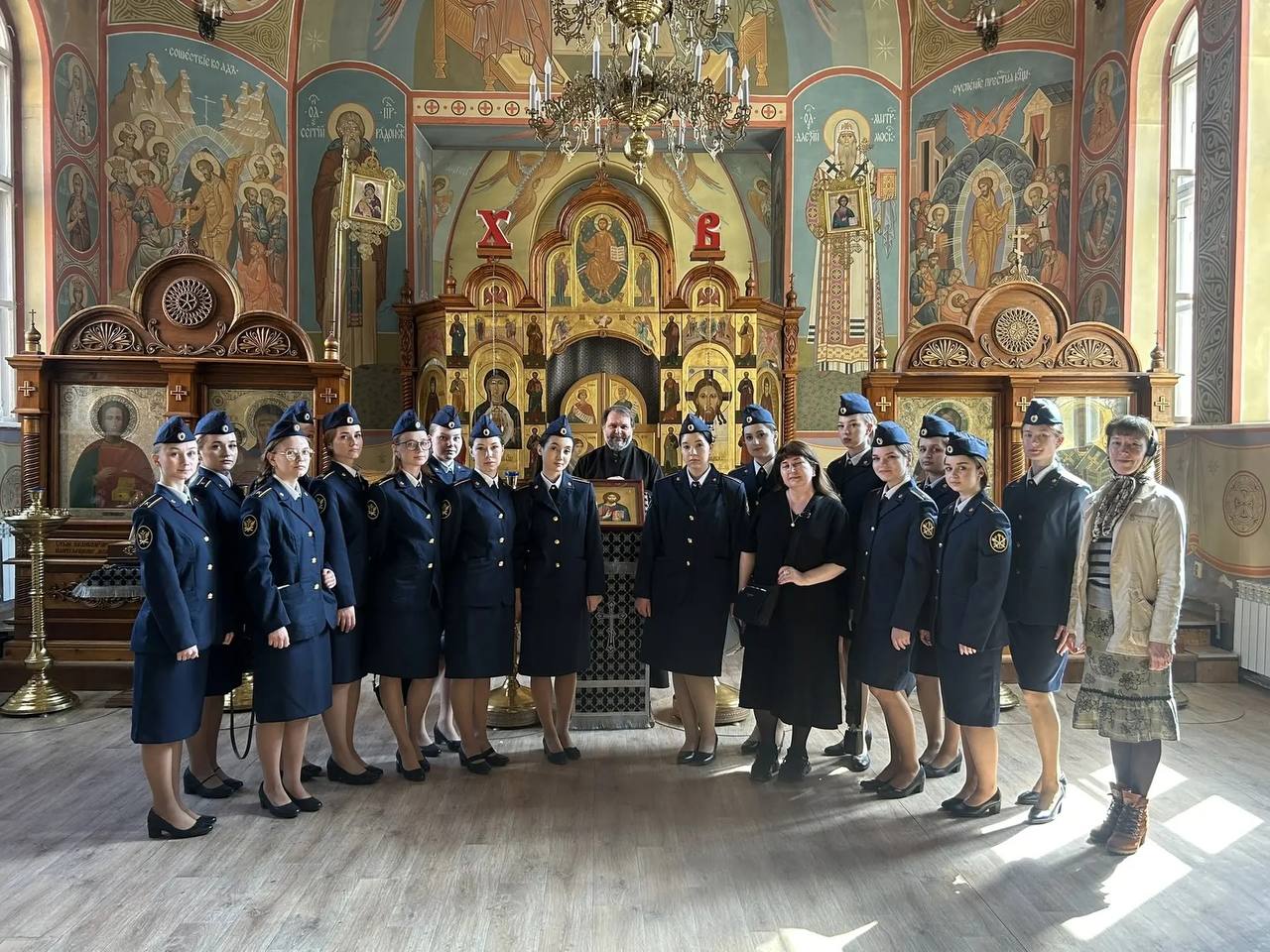 Визит курсантов Самарского юридического института ФСИН России в Самарскую духовную семинарию