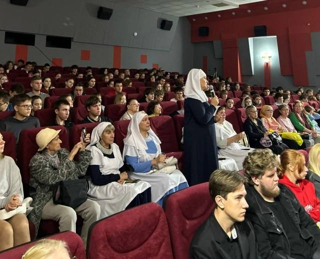 Участие Елизавето-Варваринского сестричества в мероприятиях XIX Международного кинофестиваля «Соль земли»