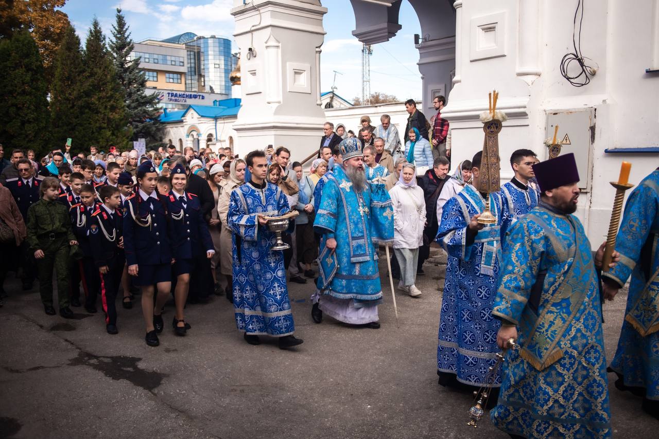 Престольный праздник в Покровском соборе 