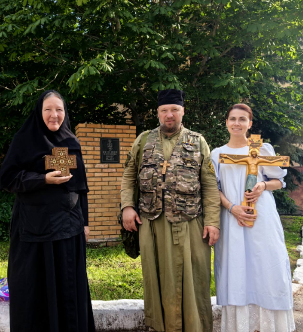 Посещение военного госпиталя в рамках епархиального социального служения