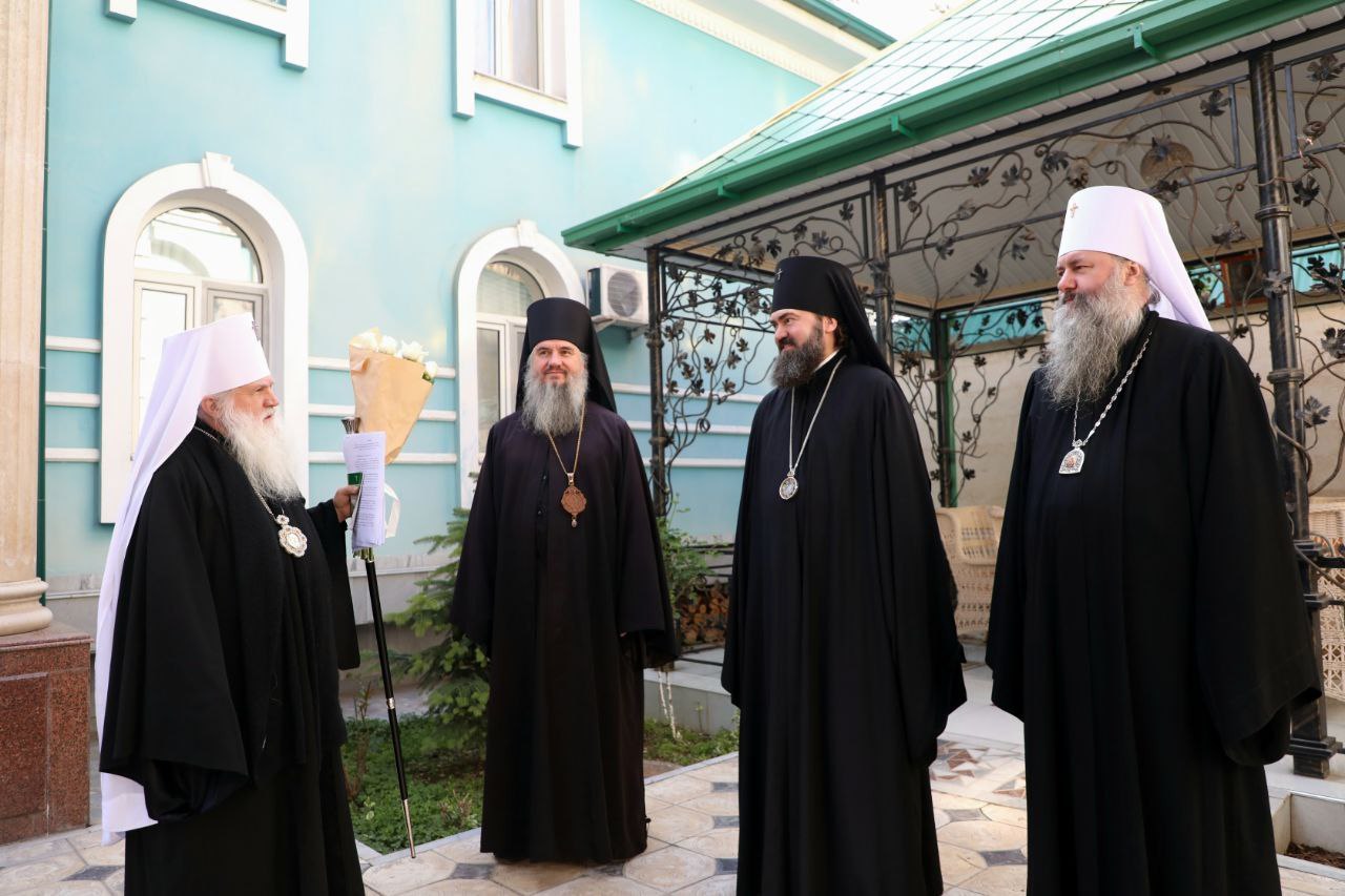 Митрополит Феодосий принял участие в заседании Синода Среднеазиатского митрополичьего округа