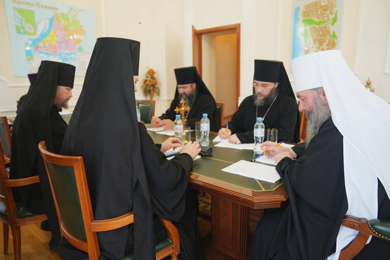 Заседание Архиерейского совета Самарской митрополии
