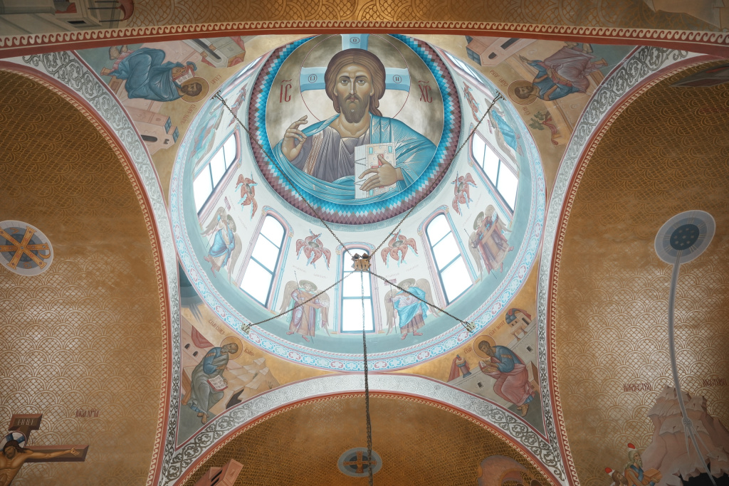 Купол Сретенского храма